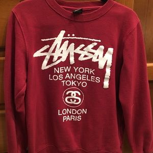 Stussy Tour Merch Sweatshirt